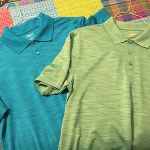 TWO HAGGAR polos men M medium